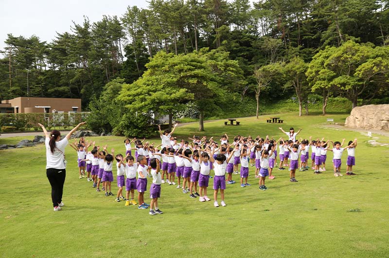 お泊まり保育